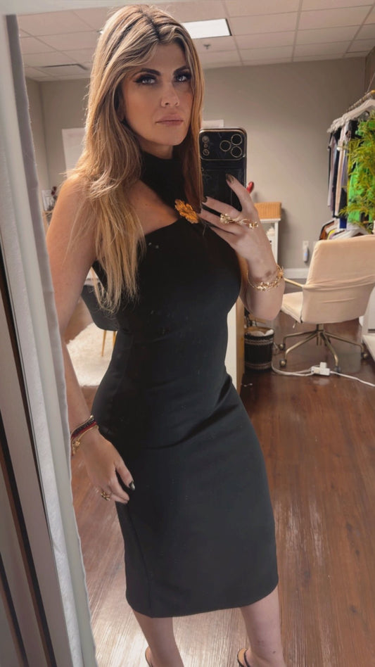 Black Dress | Straight Cut