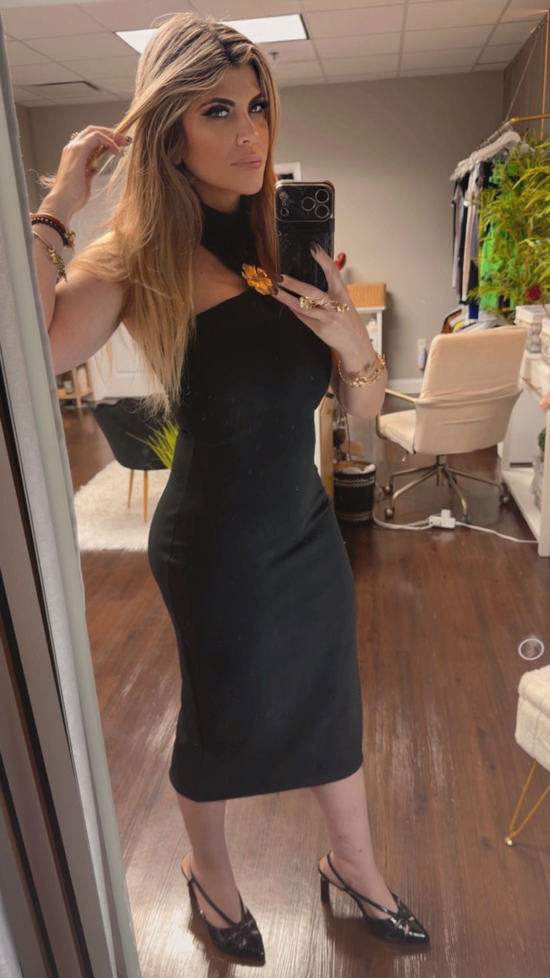 Black Dress | Straight Cut