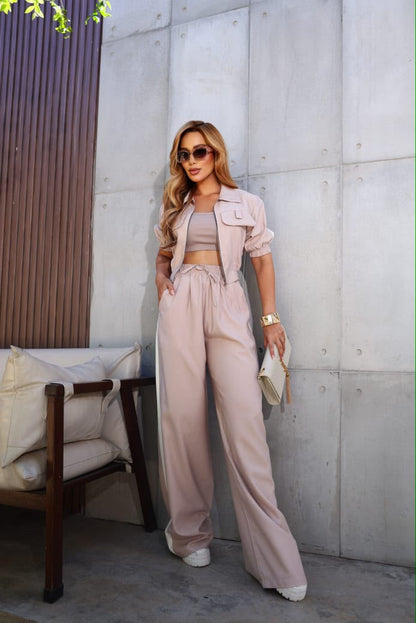 Blair Beige Set | Kariok Boutique