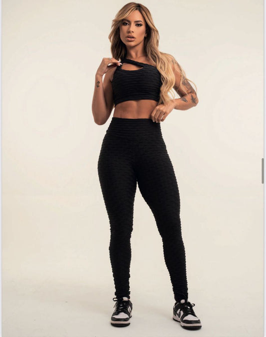 BROCADO BLACK SET