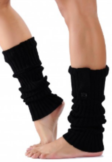 Sock Polaina de lã preto