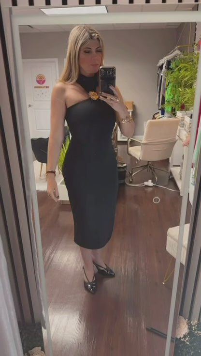 Black Dress | Straight Cut